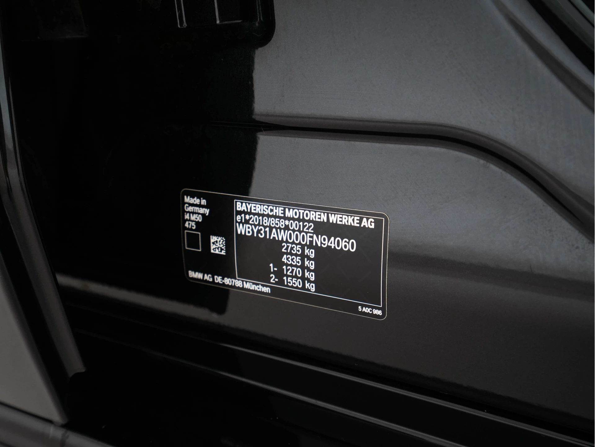 Hoofdafbeelding BMW i4
