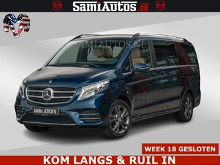 Mercedes-Benz V-Klasse AMG VIP PURE LUXE 6 PERSOONS | 4-MATIC | LANG | PANO DAK | EXCLUSIVE | ADAPTIVE CRUISE | ALCANTARA HEMEL | BURMESTER | 6 X STOELEN VERWARMD EN GEKOELD | ROYALE (CLASS) BEEN RUIMTE |