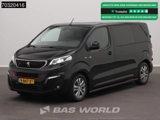Peugeot Expert 180PK Automaat L2H1 LED Xenon Navi Airco Cruise Camera Parkeersensoren v+a Velgen Euro6 L2 Airco Cruise control