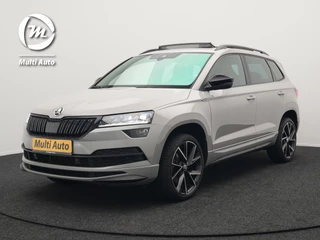 Škoda Karoq 1.5 TSI ACT Sportline 150pk DSG Dealer O.H | Panodak | Trekhaak af Fabriek | Adaptive Cruise | RS Sportstoelen Verwarmd | Camera | 19"L.M | Apple Carplay | Virtual | Keyless |