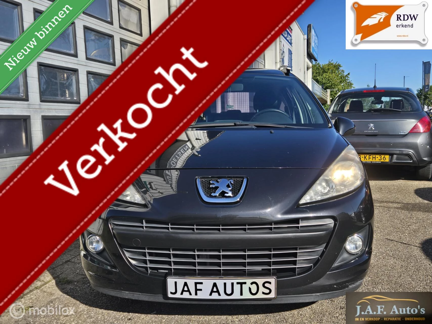 Hoofdafbeelding Peugeot 207