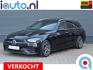 Mercedes-Benz C-Klasse Estate 300 e AMG Line Pano/Leder/360/Head-up/Elek. stoelen+mem/Sfeer/Trekhaak wegkl.