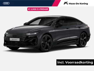Hoofdafbeelding Audi A6 Sportback e-tron Audi A6 Sportback e-tron S edition 286 PK · Privacy glas · Opberg en bagagereuimtepakket · Sportstoel leder zwart