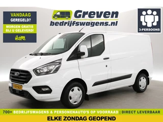 Ford Transit Custom 2.0 TDCI L1H1 | Airco | Cruise | 3-Zits | Parkeersens. | Stoelverw.