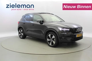 Volvo XC40 Recharge P8 AWD R-Design BlackLine - Panorama, Leer, Stoelverw.