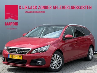 Peugeot 308 SW BWJ 2019 1.2 131 PK Blue Lease Premium NIEUWE DISTR.RIEM!! AUTOMAAT | PANORAMA | LEDER | CLIMA | ANDROID AUTO | APPLE CARPLAY | MULTIFUNCT. STUUR