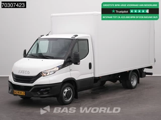 Iveco Daily 35C16 Laadklep Dubbellucht 160PK Bakwagen Airco Euro6 Meubelbak Koffer Airco