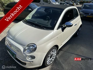 Fiat 500 1.2 Lounge Cabriolet NL auto * slechts 99727 KM *