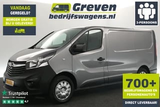 Opel Vivaro 1.6 CDTI L1H1 Airco Cruise PDC Navigatie 3 Persoons LED Elektrpakket Trekhaak