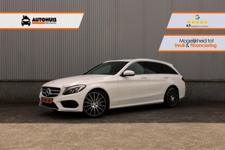 Hoofdafbeelding Mercedes-Benz C-Klasse Mercedes-Benz C-klasse Estate C 180 Aut. AMG Line ILS, Burmester, 19 inch