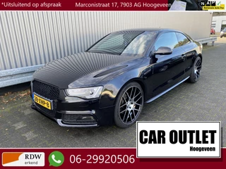 Audi A5 Coupé 1.8 TFSI Pro Line S AUTOMAAT, 188Dkm.NAP, Leer/Alc, Clima, Navi, CC, PDC, 20"LM, – Inruil Mogelijk –