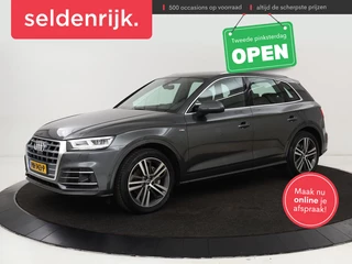 Audi Q5 2.0 TFSI quattro S Line | Bang & Olufsen | Leder |  Luchtvering | 360 camera | Adaptive cruise | Carplay | Keyless | Virtual Cockpit | Navigatie | Full LED