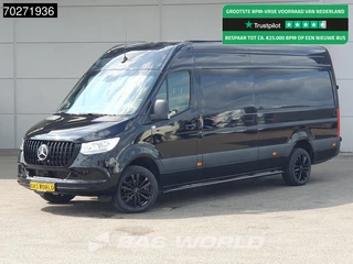 Mercedes Sprinter 317 CDI Automaat L3H2 Black Edition 3500KG Trekhaak Airco Camera Parkeersensoren MBUX CarPlay Euro6 L3 15m3 Airco Trekhaak