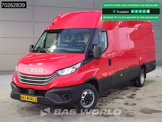 Iveco Daily 35C21 3.0L Automaat 210PK L3H2 2025-Model Dubbellucht 3,5t Trekvermogen ACC LED CarPlay Camera Parkeersensoren Velgen 16m3 Euro6 L4H2 16m3 Airco