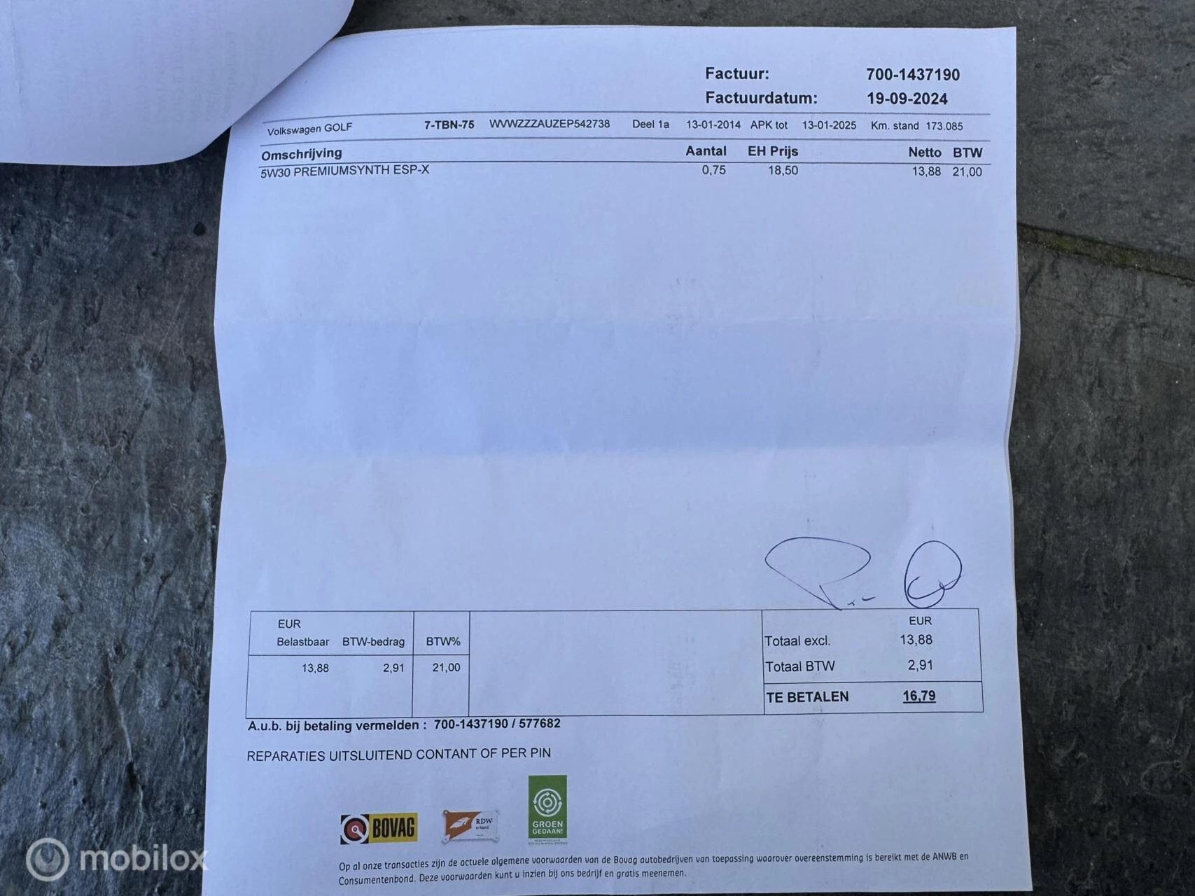 Hoofdafbeelding Volkswagen Golf