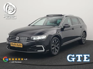 Volkswagen Passat Variant 1.4 TSI GTE Highline Plug In Hybrid 218pk Dealer O.H PHEV | Trekhaak Af Fabriek | Panodak | Adaptive Cruise | Camera | Alcantara Sportstoelen Massage & Verwarmd | Apple Carplay | Navigatie | Keyless | Virtual | DAB |