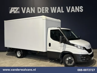 Iveco Daily 35C16H 157pk Dubbel Lucht Bakwagen Laadklep Euro6 Airco | 910kg laadvermogen Bijrijdersbank