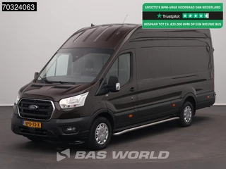 Ford Transit 170pk Automaat L4H3 170PK  Navi Airco Cruise Camera Parkeersensoren SYNC4 Display Euro6 Hoog Dak L4 Pakketwagen Airco Cruise control