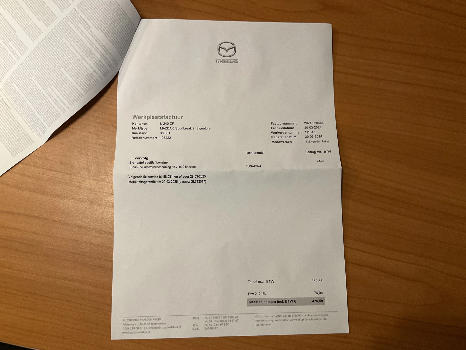 Hoofdafbeelding Mazda 6