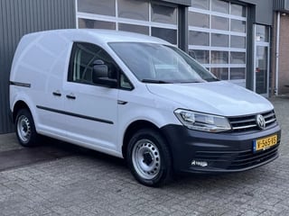 Volkswagen Caddy 2.0 TDI L1H1 Automaat Airco Cruise control Trekhaak 1500kg Schuifdeur Telefoon verbinding Navigatiesysteem 1e eigenaar Euro 6 Parkeersensoren achter