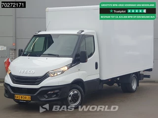 Iveco Daily 35C16 Automaat Laadklep Bakwagen Airco Camera Meubelbak Koffer Gesloten laadbak 19m3 Airco