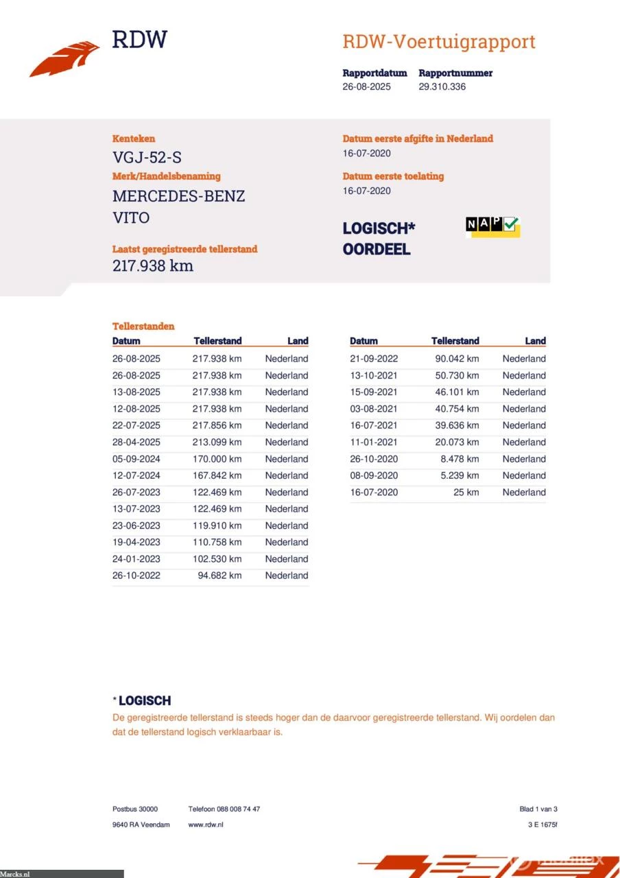 Hoofdafbeelding Mercedes-Benz Vito