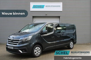 Hoofdafbeelding Renault Trafic Renault Trafic 2.0 Blue dCi 130pk T29 L2H1 Advance Dubbele Cabine - Carplay - Android - 2x Schuifdeur - Passagiersstoel - Camera - LED - Rijklaar