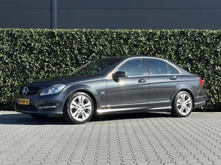 Mercedes C-klasse 180 Business Class Avantgarde, FACELIFT MODEL, NL AUTO, NAP LOGISCH, NAVIGATIE, CRUISE CONTROL, CLIMATE CONTROL, PDC, HALF LEDER, LICHTMETAAL 17"