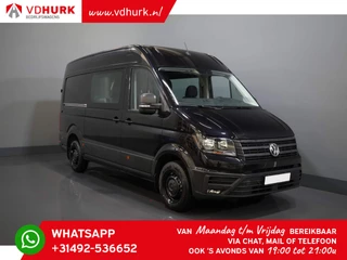 Volkswagen Crafter 2.0 TDI 180 pk Aut. L3H3 DC Dubbel Cabine 7pers./ Betimmerd/ Trekhaak/ Carplay/ Camera/ / Cruise