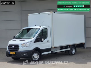 Ford Transit 170pk Laadklep Zijdeur Bakwagen 360camera Airco Euro6 Meubelbak Koffer 20m3 Airco