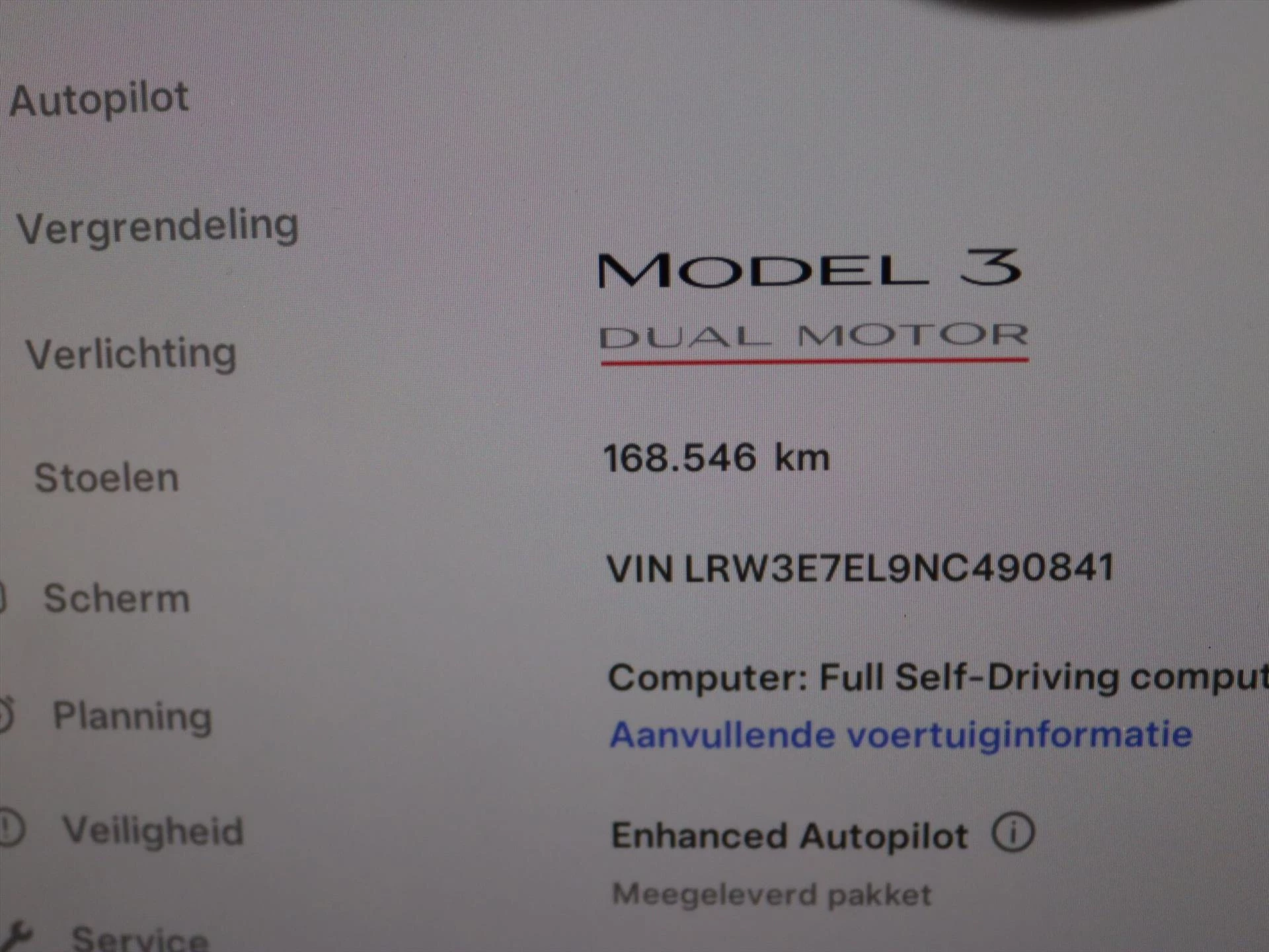 Hoofdafbeelding Tesla Model 3