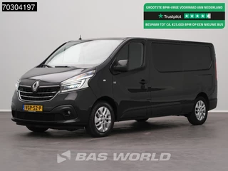 Renault Trafic 145pk Dubbel Cabine Automaat L2H1 LED Navi Airco Camera Parkeersensoren APK 09-2026 L2 DC Doka Mixto Airco Trekhaak Cruise control