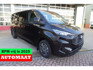 Ford Transit Custom 320L 2.0 TDCI 170PK L2H1 Limited DubbelCabine Automaat Schuifdeur L/R Nr. V063 | Trekhaak | Airco | Adap.Cruise | Navi | 360 Camera