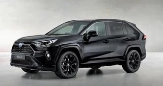 Hoofdafbeelding Toyota RAV4 Toyota RAV4 2.5 HYBRID BLACK STYLE EDITION JBL.LEDER.STOELVERWARMING.  TOYOTA GARANTIE TOT 3-2031!