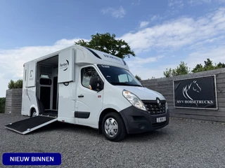 Renault Master | HORSETRUCK | THEAULT | STALLION 5XL | 2018 | HENGST | DUB CAB | MANUEL | 170PK | L3 | 5-SEAT | LUXE | BELGISCH KENTEKEN
