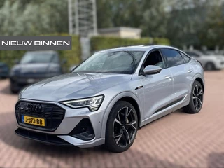 Audi e-tron Sportback 50 quattro S edition 71 kWh | S-Line | Black Edition | Panoramadak | Memory Seats | Luchtvering | Adaptive Cruise Control | Apple Carplay | Keyless | Matrix LED | Leder | Stoelverwarming | NAP |