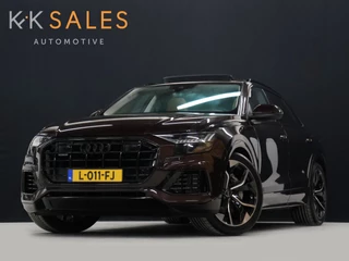 Audi Q8 55 TFSI e quattro Pro Line Plus [SCHUIFKANTELDAK, MEMORY SEATS, ADAPTIVE CRUISE CONTROL, PDC V+A, CAMERA, BANG & OLUFSEN, APPLE CARPLAY, ANDROID AUTO, NIEUWSTAAT]
