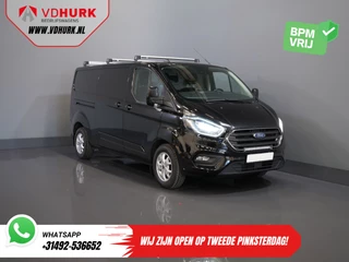 Ford Transit Custom 2.0 TDCI 130 pk Aut. L2 Bi-Xenon/ Stoelverw./ Standkachel/ Camera/ Cruise/ LMV/ PDC