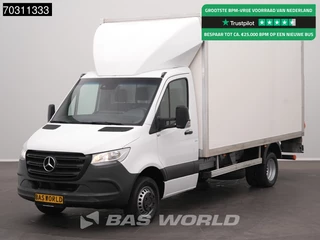Mercedes Sprinter 515 CDI Automaat Laadklep Dubbellucht Bakwagen Airco Cruise Camera D'Hollandia Euro6 Meubelbak Koffer Airco Cruise control