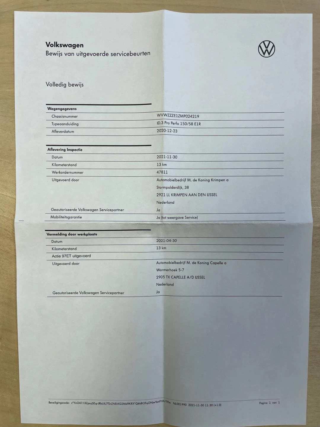 Hoofdafbeelding Volkswagen ID.3