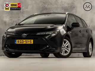 Hoofdafbeelding Toyota Corolla Toyota Corolla 1.8 Hybrid Sport Automaat (NAVIGATIE, LEDER, VIRTUAL COCKPIT, CAMERA, SPORTSTOELEN, GETINT GLAS, ADAPTIVE CRUISE, NIEUWE APK, NIEUWSTAAT)