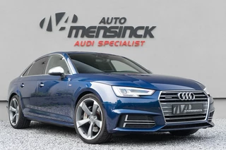 Hoofdafbeelding Audi A4 Audi A4 Limousine 2.0 TFSI Quattro / 2x S-line/ Touch Navigatie/ Cruise Control/ Virtual Cockpit/ Sportonderstel/ 185kW (252PK)