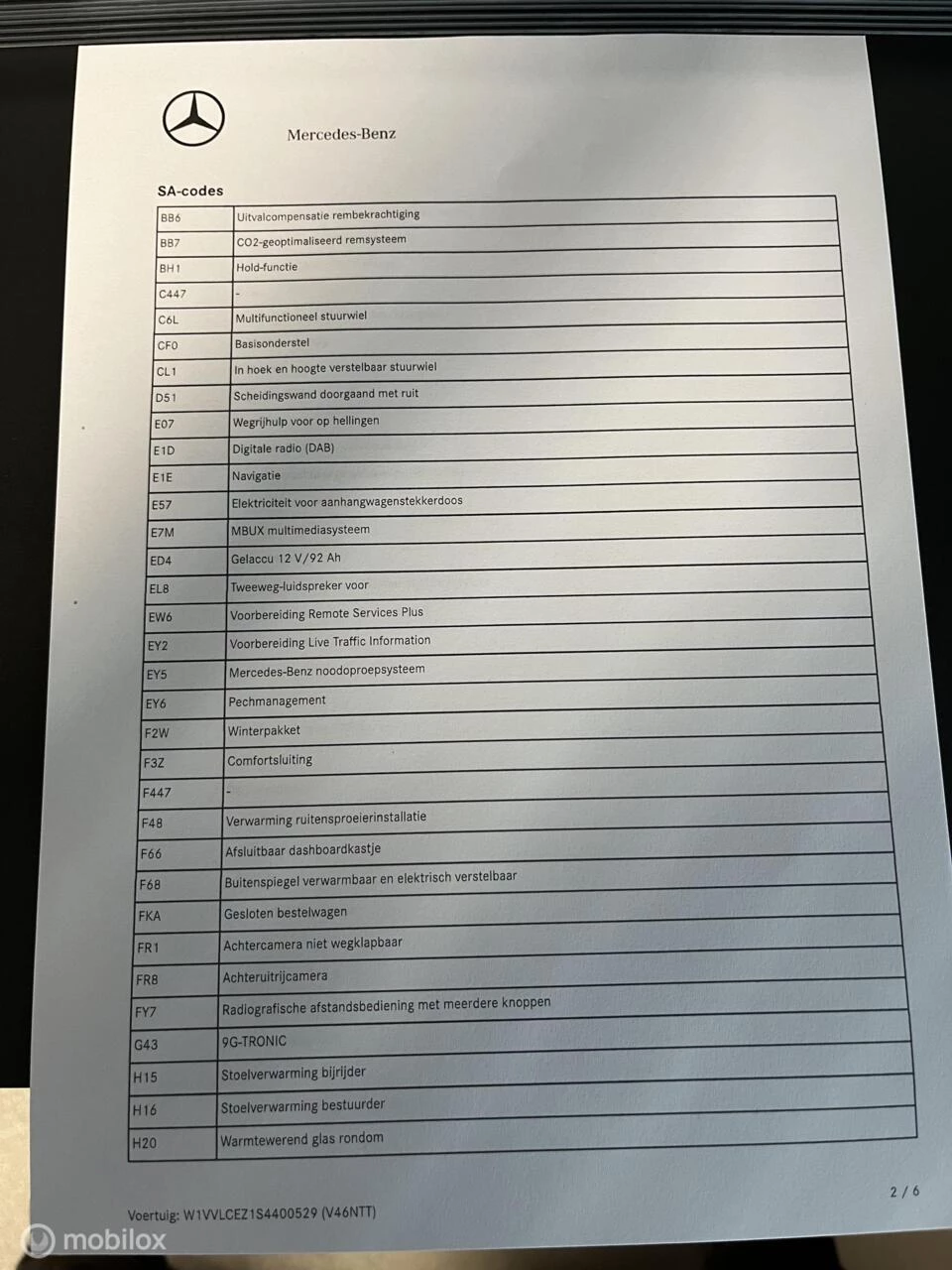 Hoofdafbeelding Mercedes-Benz Vito