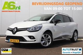 Renault Clio Estate 0.9 TCe Limited Navigatie Bluetooth Airco Cruise Control 16 inch LMV Getint Glas