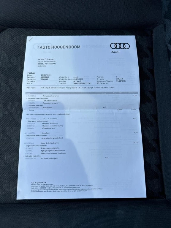 Hoofdafbeelding Audi A3