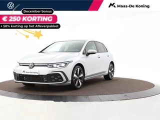 Volkswagen Golf 1.4 245pk DSG eHybrid GTE · Panoramadak · Matrix LED · Camera · Parkeerassistent · Side Assist · 18"Velgen · Sportstoelen · Apple/Android Car Play · Garantie t/m 28-12-2028 of 100.000km