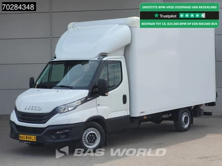 Iveco Daily 35S16 Automaat Laadklep Bakwagen 160PK Airco Camera Euro6 Meubelbak Koffer 21m3 Airco