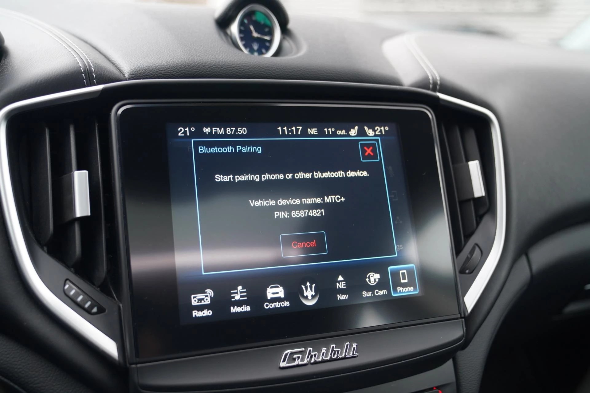 Hoofdafbeelding Maserati Ghibli