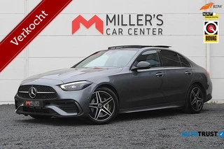 Mercedes C-klasse 200 AMG DEALER OH PANO CAM MEMORY SFEERVERLICHTING