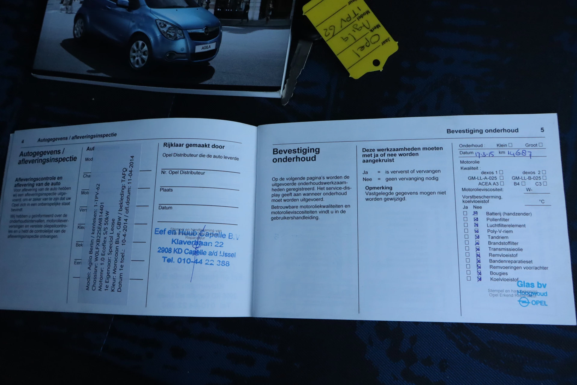 Hoofdafbeelding Opel Agila